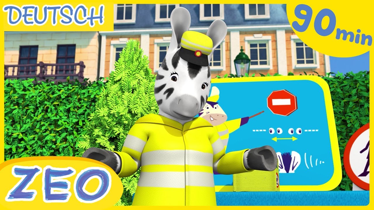 Zou räumt auf! 🧹 Sauberkeit beginnt klein!| ZEO auf Deutsch 🦓