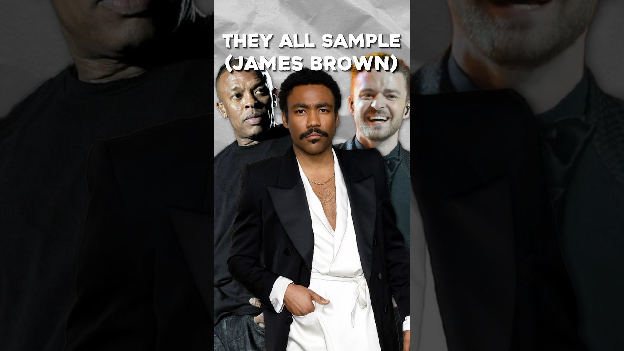 These Songs ALL Sample James Brown (Childish Gambino, NWA) #shorts