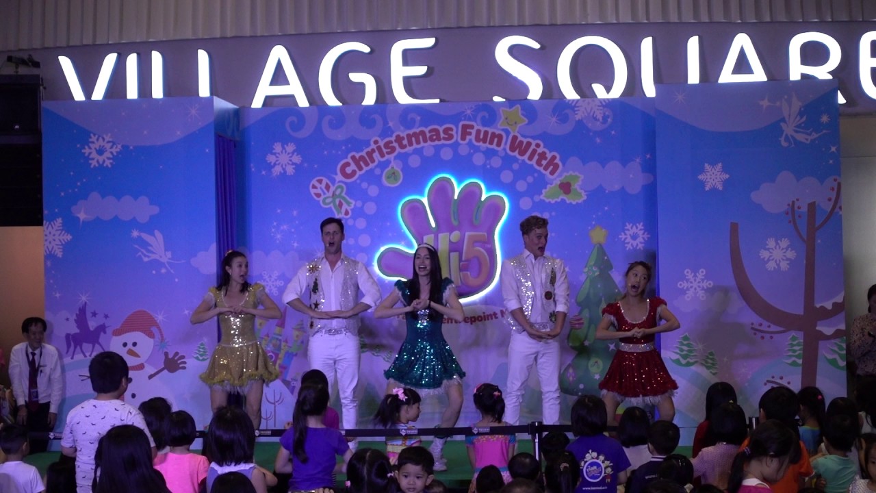 Christmas fun with Hi5 live show at Waterway Point