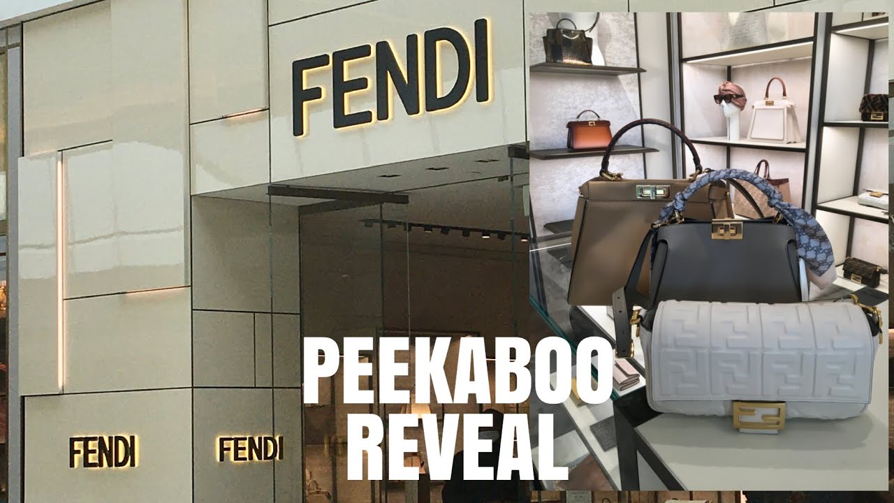 FENDI PEEKABOO ESSENTIALLY BAG REVEAL 🙌🏼 WOW 🤩 #fendi
