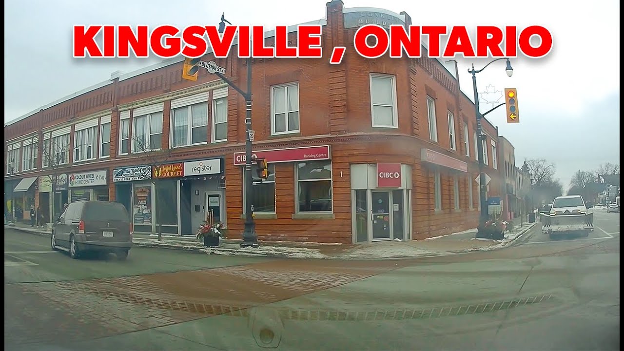 Driving in Kingsville, Ontario 2026 | Scenic Drive