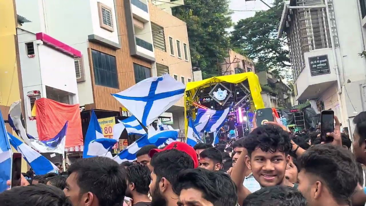 Dilbahar Talim Vs Khandoba Talim 🔥 Mahadwar Road Entry 🔊🤙🏻 Kolhapur Ganesh Visarjan 2023 ❤️