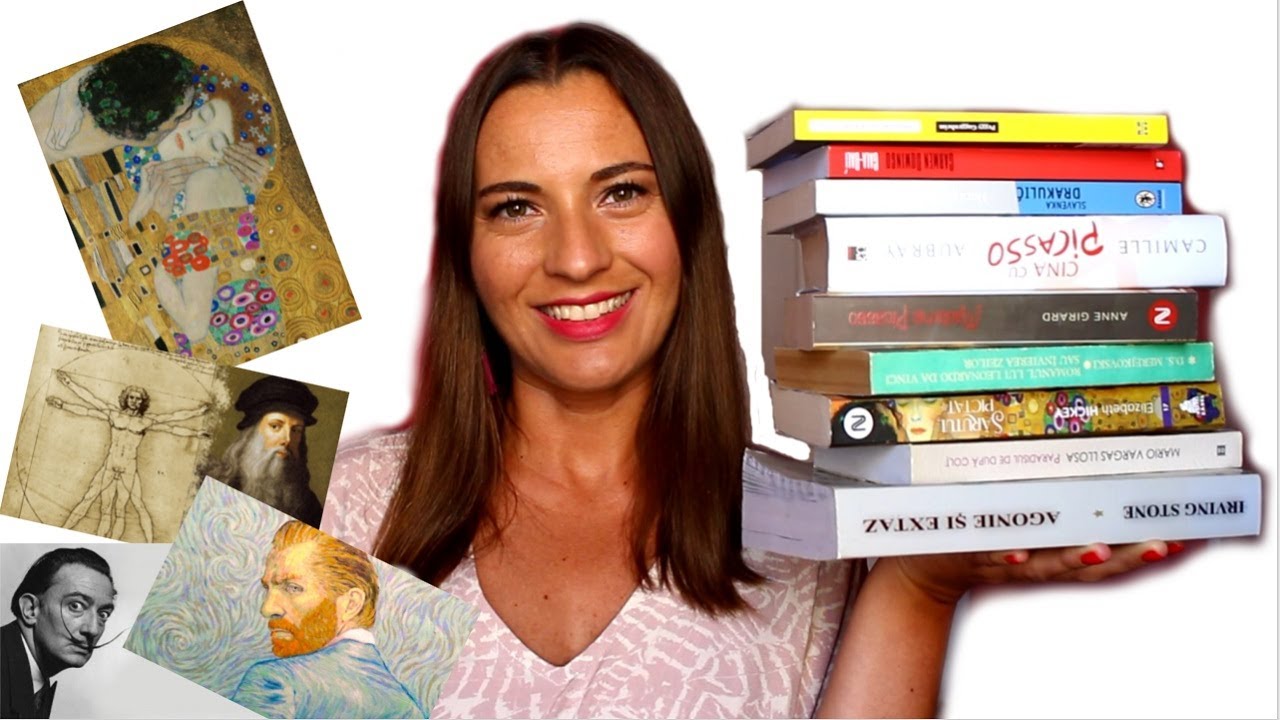 Romane despre artisti celebri | Dali, Klimt, Van Gogh, Michelangelo, Da Vinci, Munch si altii