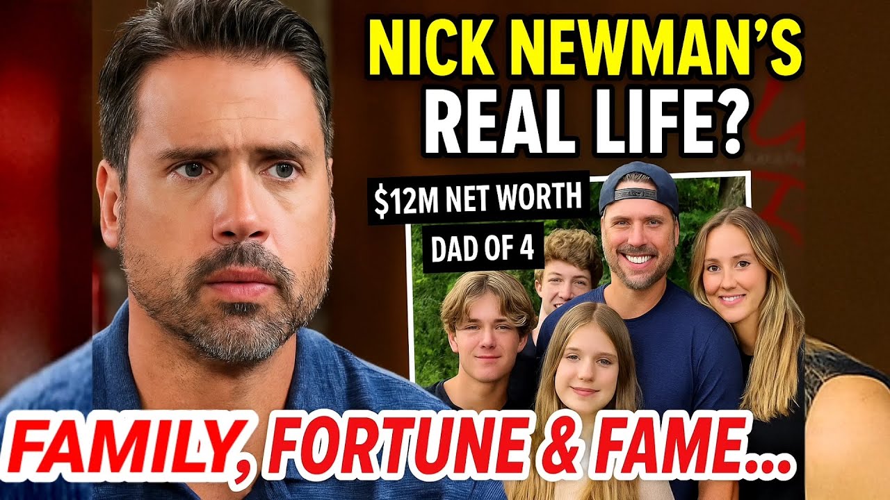 Joshua Morrow&rsquo;s Real Life Story | From Soap Star to Millionaire Family Man!✅