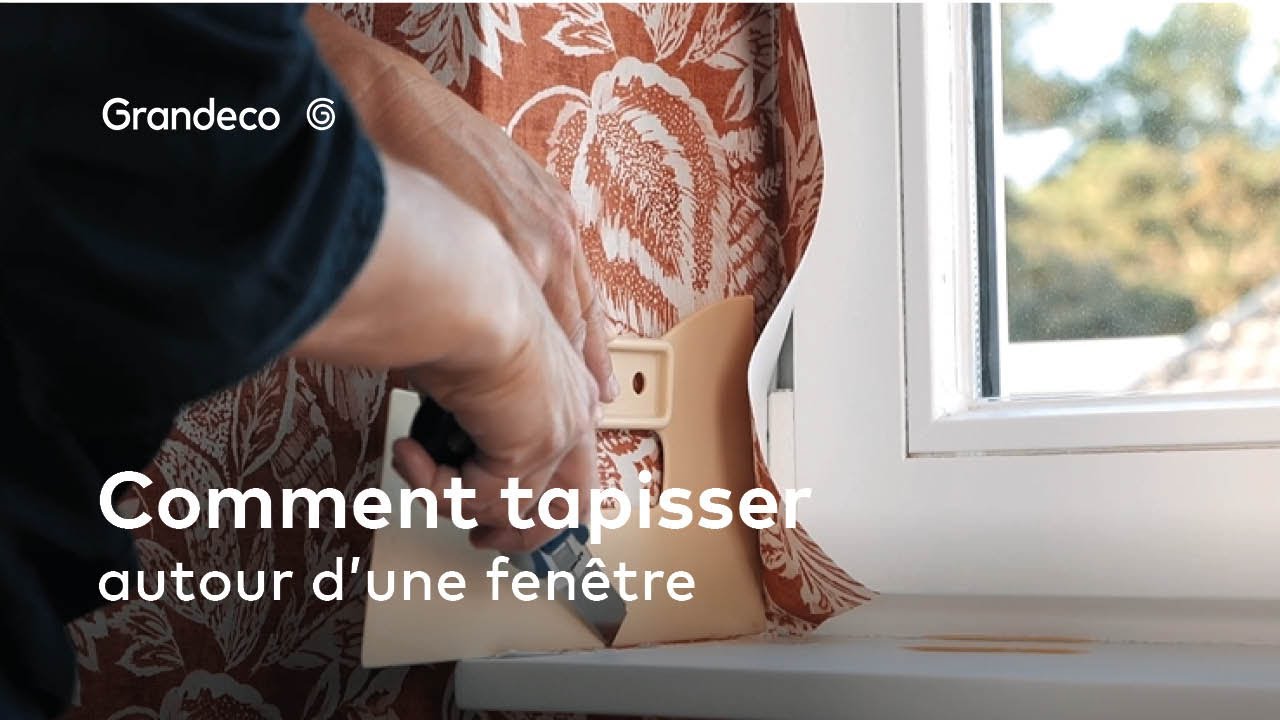 Comment tapisser autour d’une fenêtre