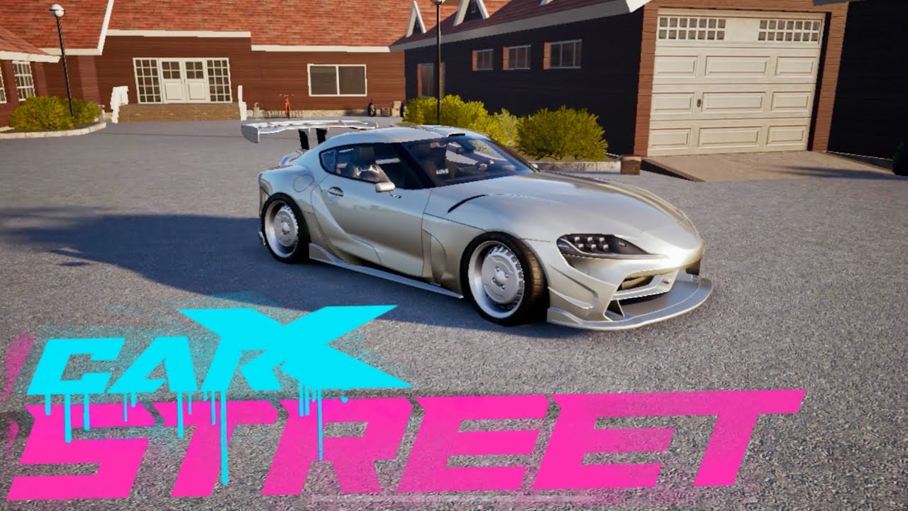 2025 CARX STREET TOYOTA GR SUPRA  #carxstreet #carx #gaming #supra