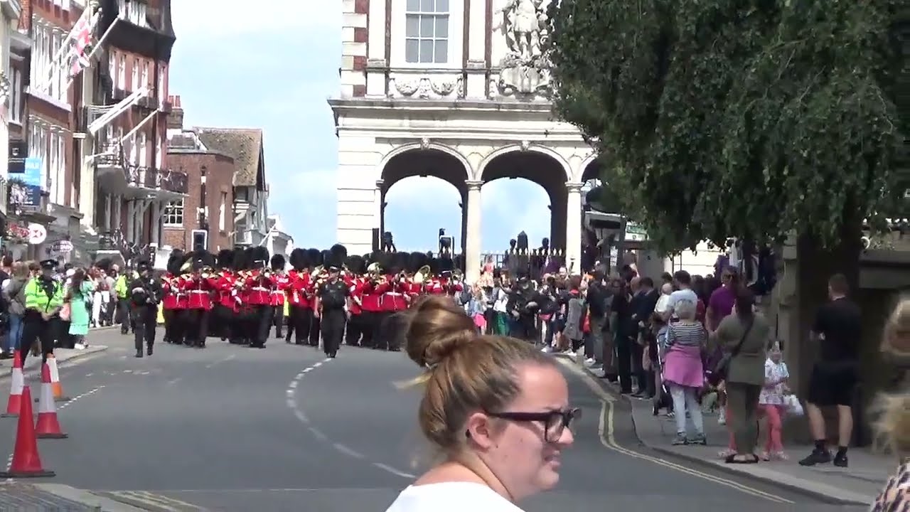 Band of the Grenadier Guards in Windsor 25 Jul 2023 - 