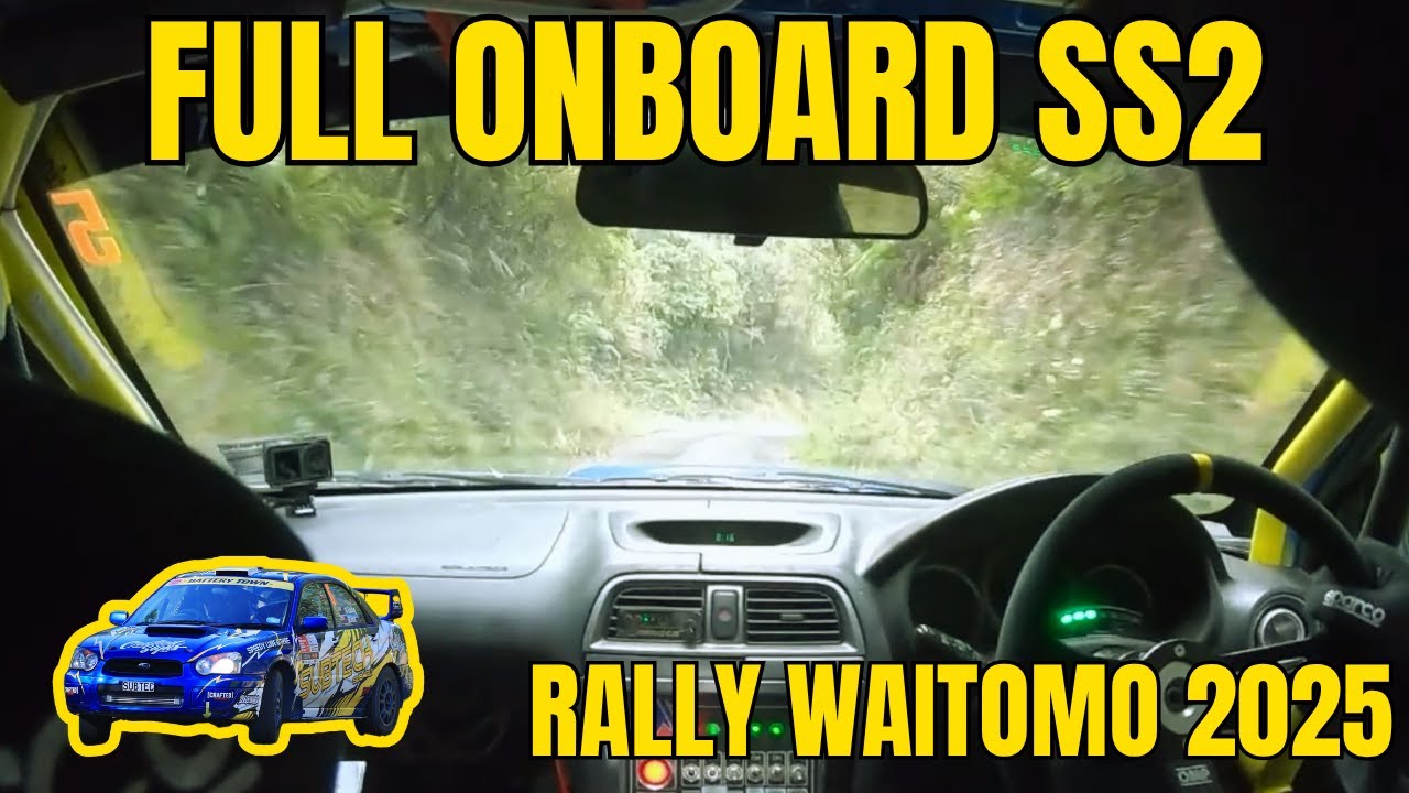 Complete Engineering & Hydraulics SS 2 | Rally Waitomo 2025 | Full Onboard