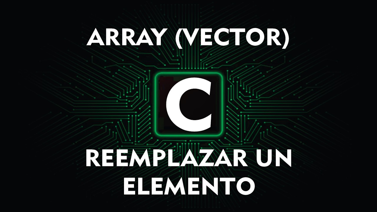 Como Modificar un Elemento dentro de un Vector
