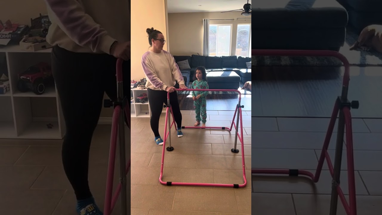 Expandable Gymnastics Bars || Adjustable Height Beam Review