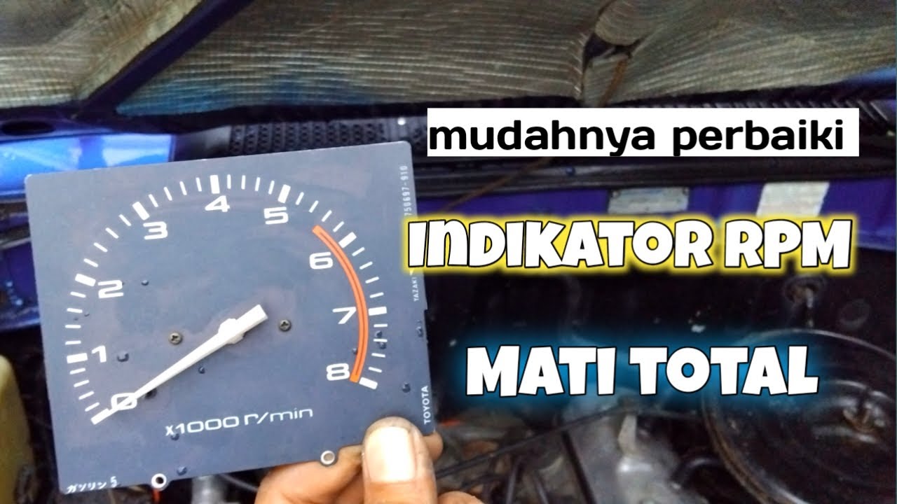 Perbaiki Indikator RPM kijang Mati total