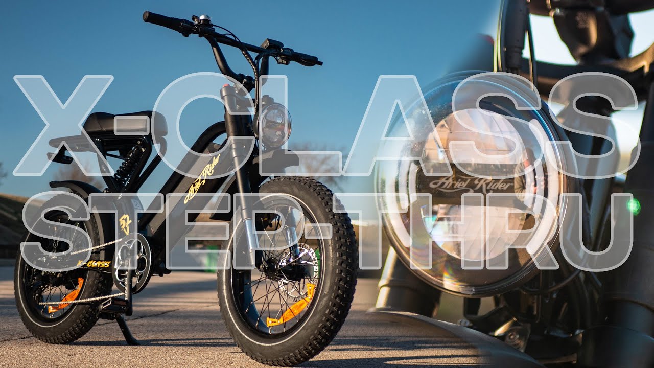 The 2023 Ariel Rider X-Class 52V Step-Thru E-Bike Review