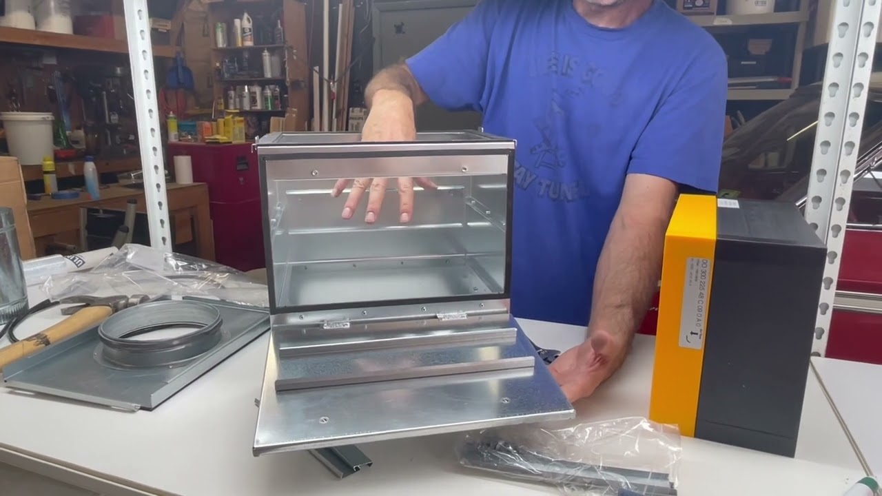 Zehnder Carbon and MERV15 filtration boxes. Comfo Well Assembly