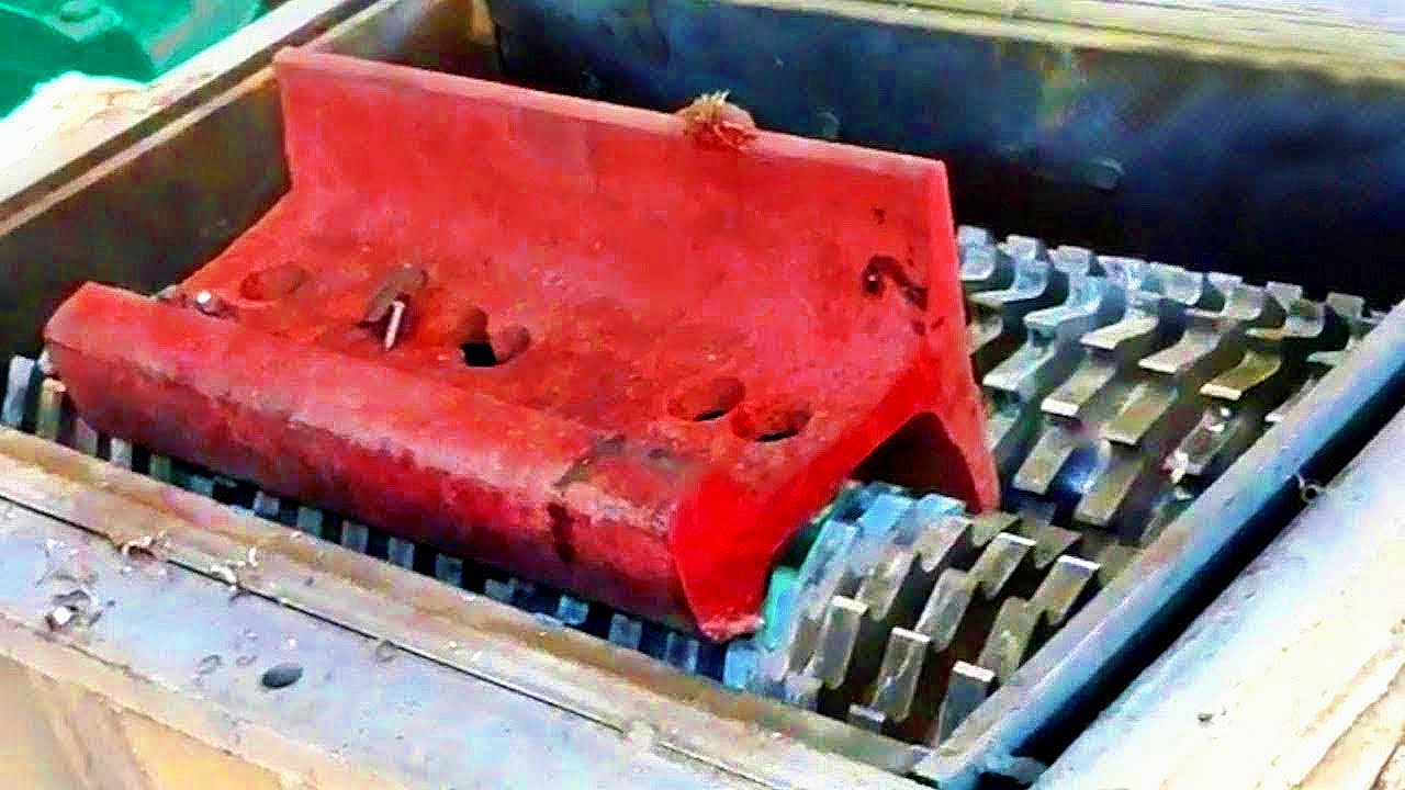 Super Powerful Giant Shredder, Shreds All Kinds Of Scrap With Amazing Sound Part 5.