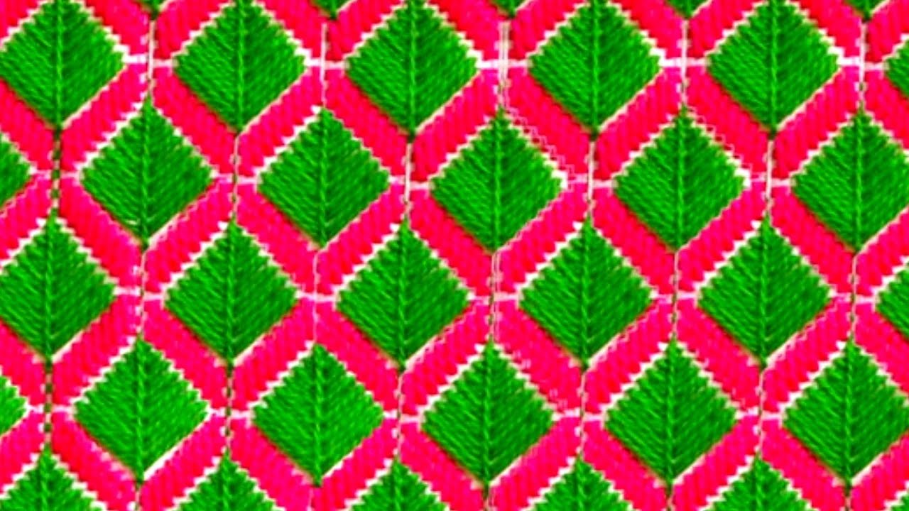 Very beautiful and simple plastic leaf ason design, sitting mat,bori por new haat pankha design ❤️