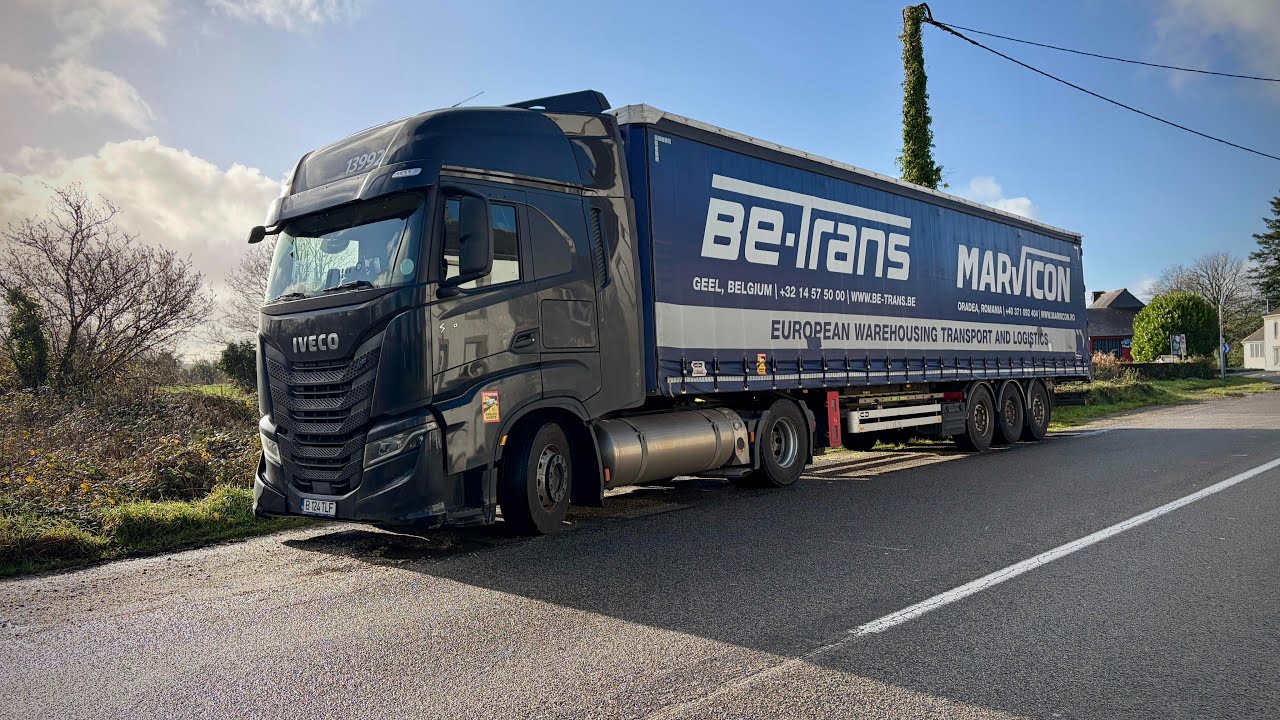 Prin Bruxelles cu camionul