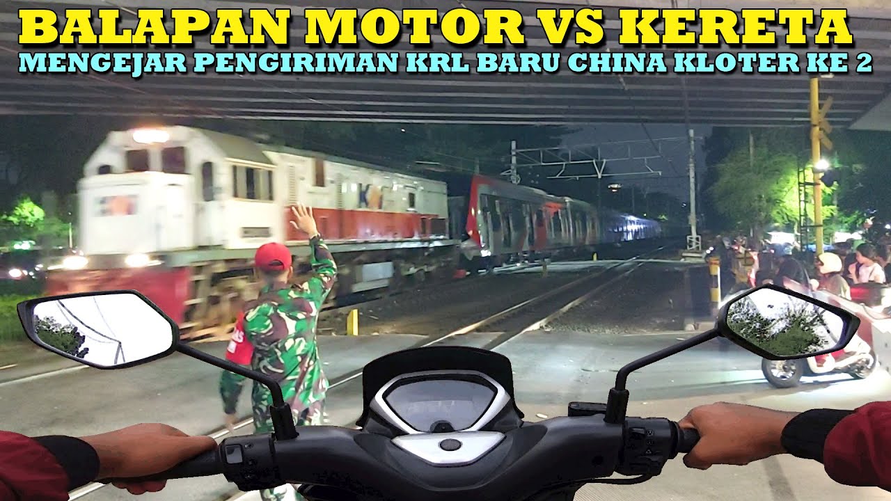 MOTORIDE Mengejar Pengiriman Ke-2 KRL Baru CRRC Dari China ke Depok Via Pelabuhan Tanjung Priok