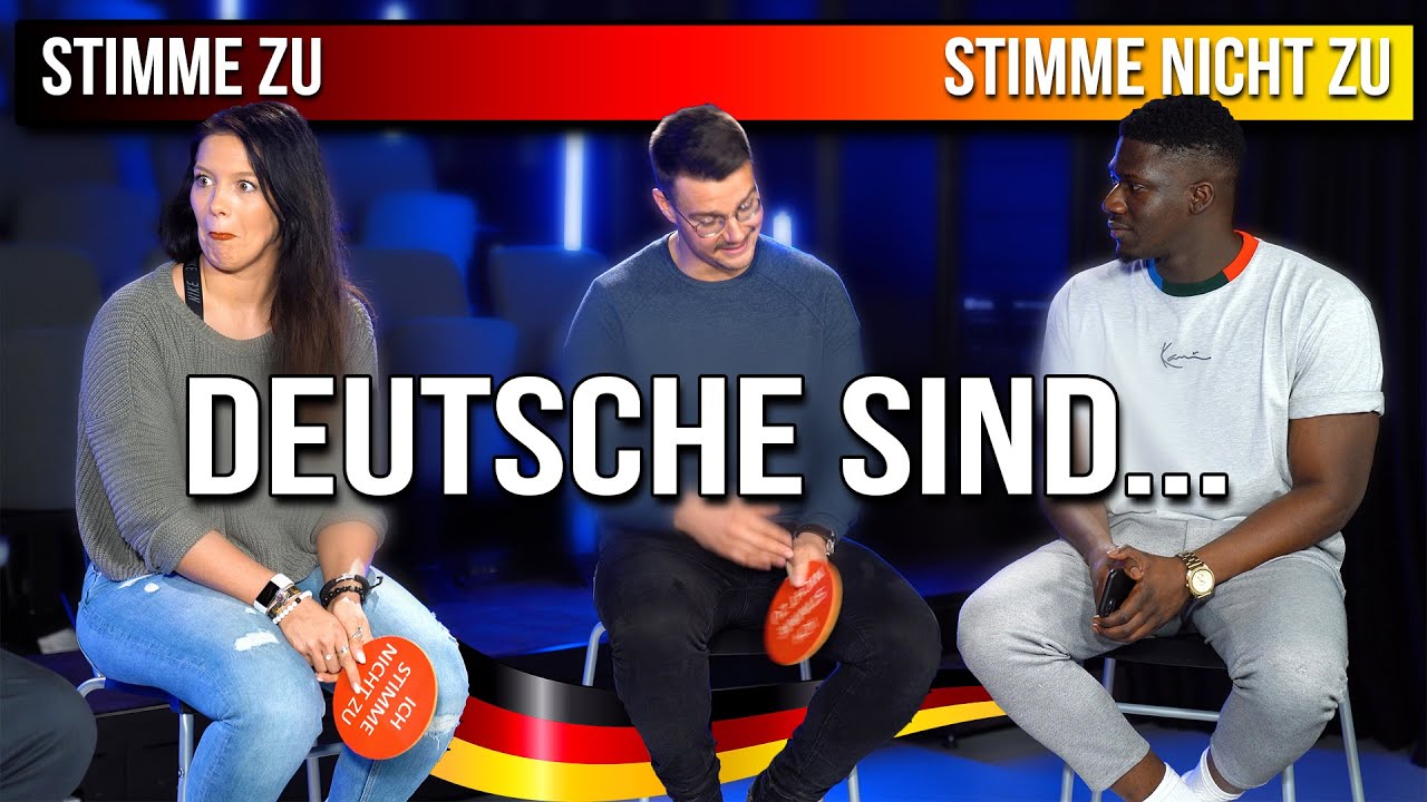 Typisch DEUTSCH | Deutsche reagieren auf STEREOTYPEN | Teil 1