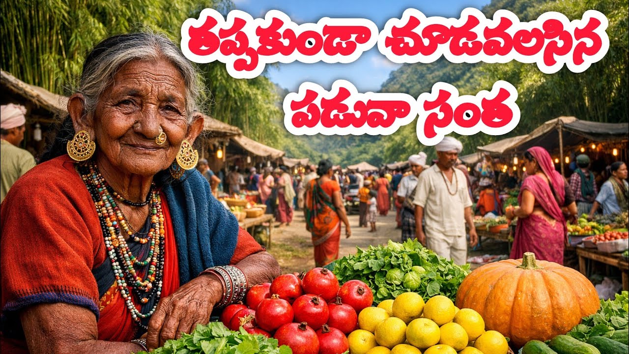 UNSEEN TRIBAL MARKET|MUST WATCH VIDEO|TELUGU VLOG|PADUWA THE BIGGEST MARKET|VIRAL MARKETS|