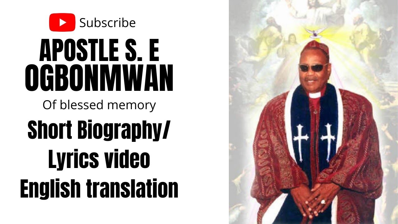 Jesu no' khakhuomwen - Apst. S. E. Ogbonmwan Benin song English translation || By Jo