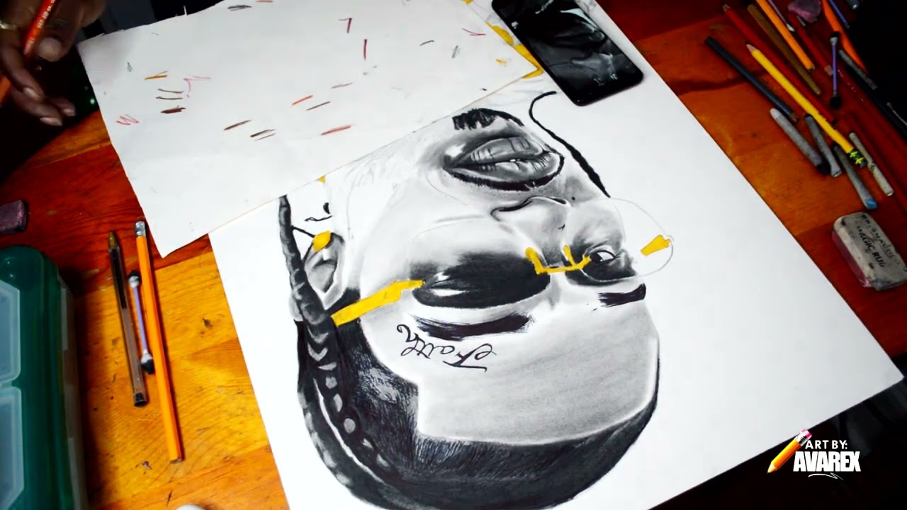 Pop Smoke | Drawing artwork @artbyavarex 🎨