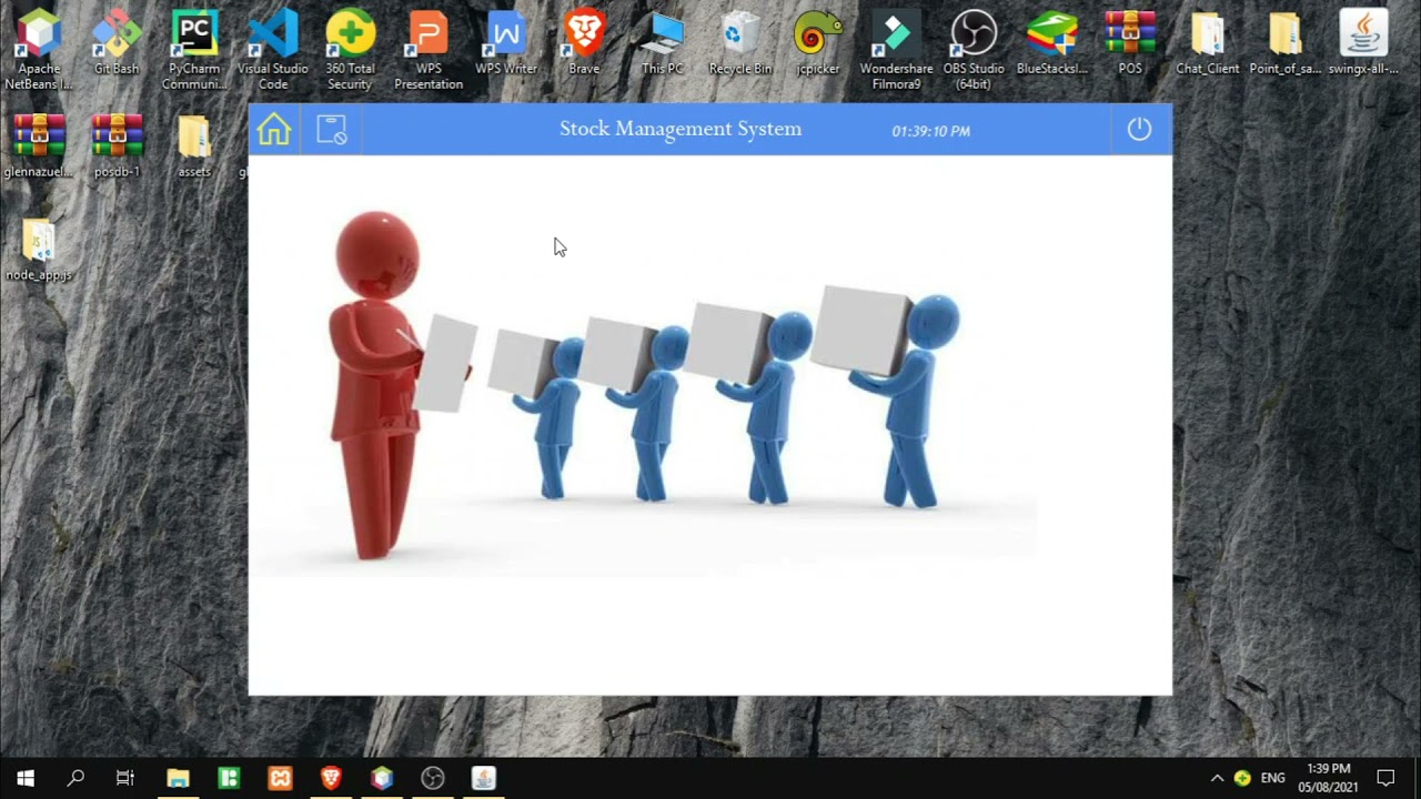 Stock management system || Java and MYSQL with free source code