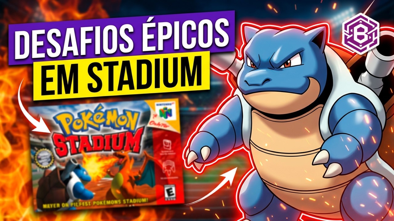 POKÉMON STADIUM | NINTENDO 64 - REVIEW DO BRAGA #005