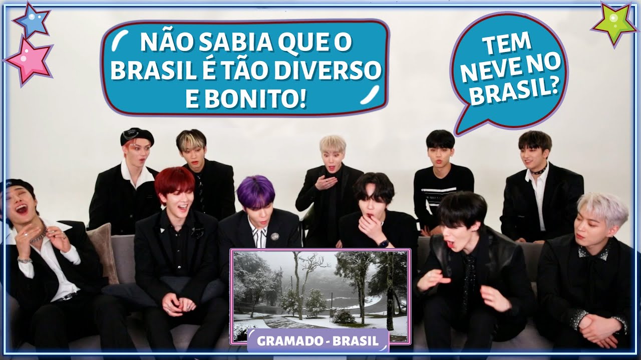 GRUPO DE KPOP REAGE A PAISAGENS BRASILEIRAS - É BRASIL OU NÃO É? (COM OMEGA X)