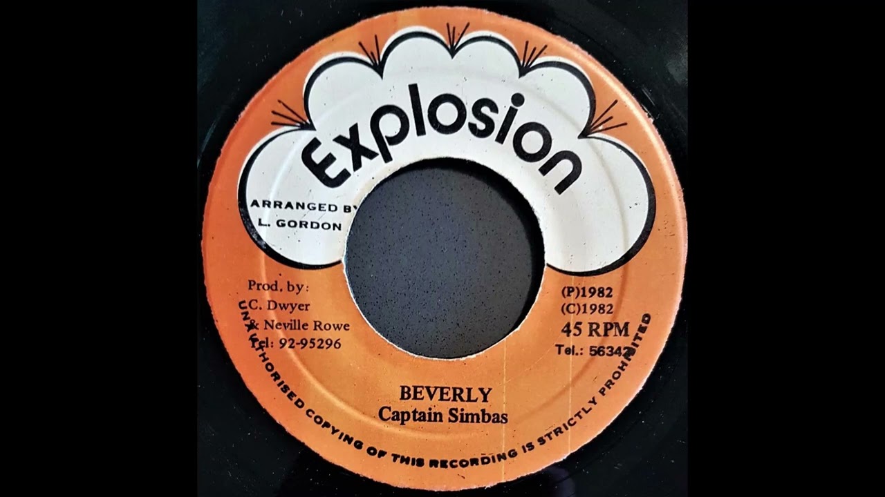 Captain Sinbad - Beverly & Version (C. Dwyer & Neville Rowe - Explosion 1982)