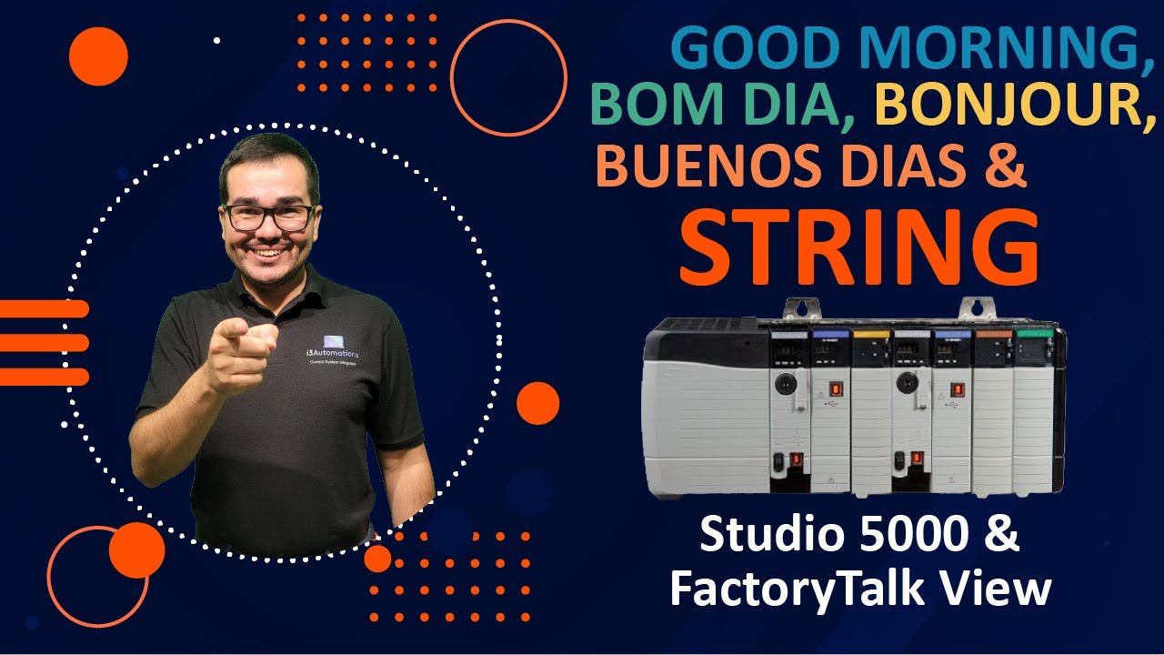 How does STRING Data Type Works on STUDIO 5000 & FactoryTalk View | Tutorial