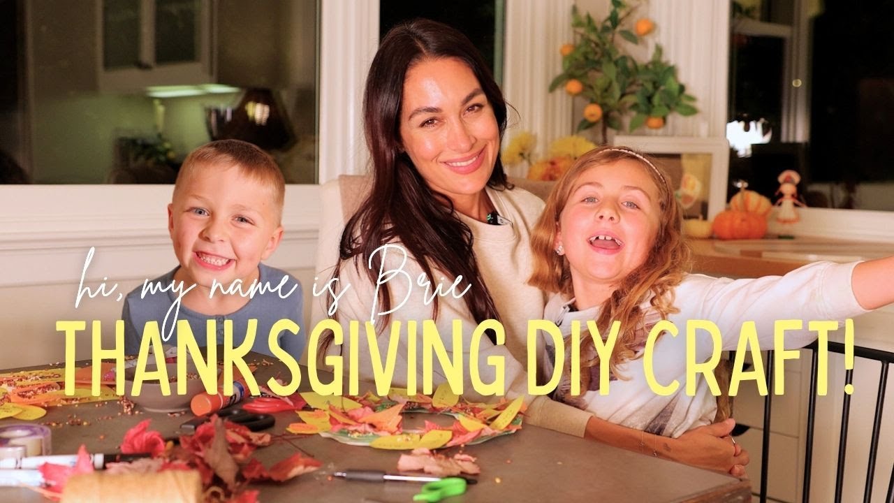 Поделка ко Дню благодарения для детей! Делаем венки благодарности с Бёрди и Бадди | Привет, меня ...
