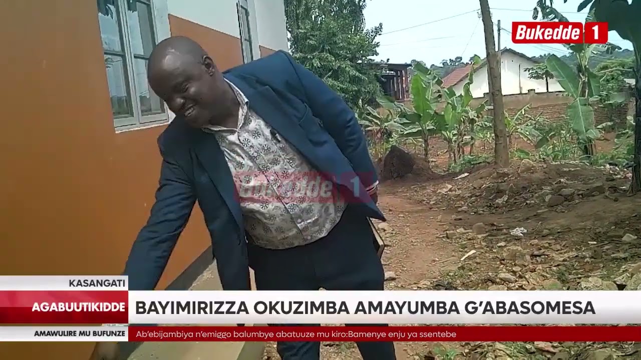 Agabuutikidde RDC N'abakulembeze balambudde amasomero ga Gavumenti bayimirizza okuzimba amayumba g'a