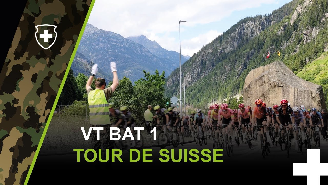 Verkehr- und Transportbataillon 1 der Schweizer Armee – Tour de Suisse 2024