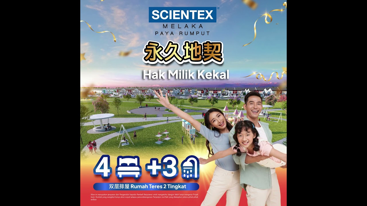 🌟 永久地契，安心持有！Hak Milik Kekal, lebih tenang dimiliki!
