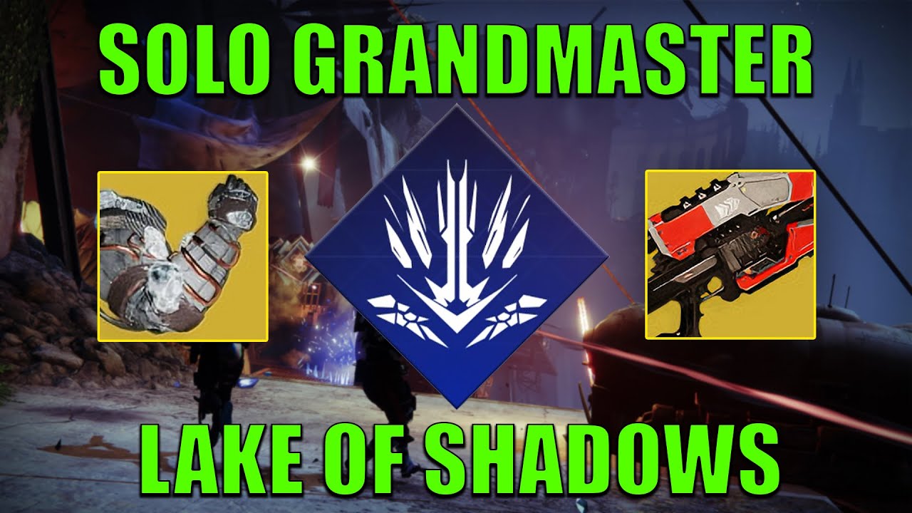 Solo Lake of Shadows GM w/ Icefall Mantle & Ice Breaker - Stasis Titan (Platinum, 17:37) [Destiny 2]