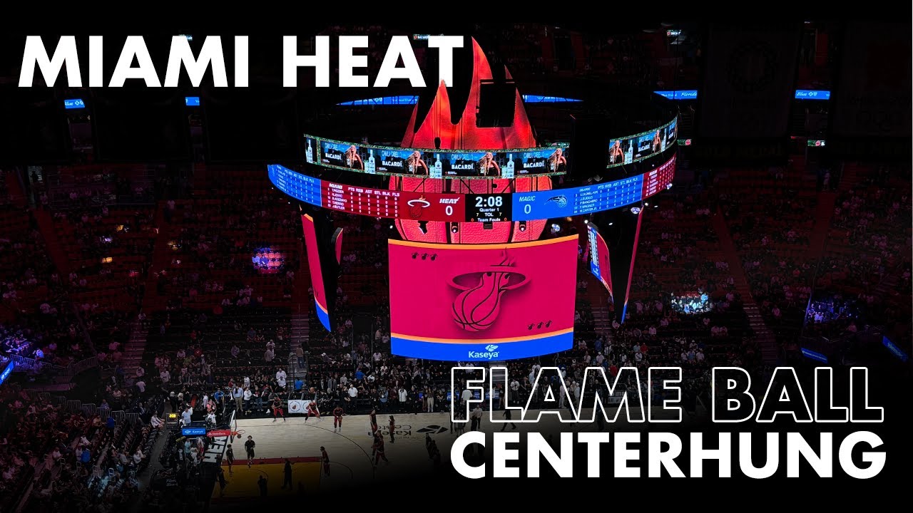 Miami HEAT's Flame Ball Centerhung | Inside the Innovation