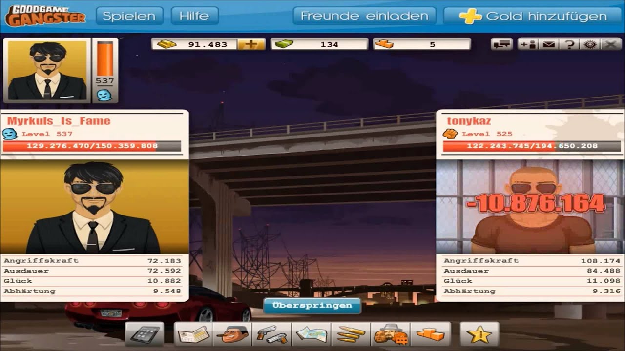 Goodgame Gangster : Myrkuls_Is_Fame vs. Tonykaz  #Epic #Rage-Mode