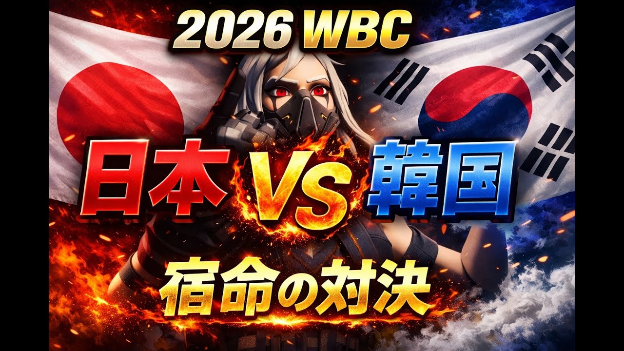 WBC　日本vs韓国　　観戦　【フォートナイト/Fortnite】　【2026年3月7日】