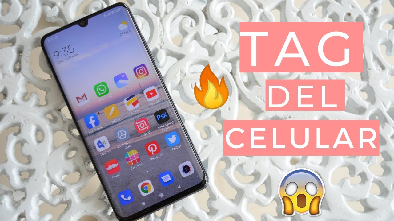 📱 TAG - Que hay en mi celular / Sara Alzate