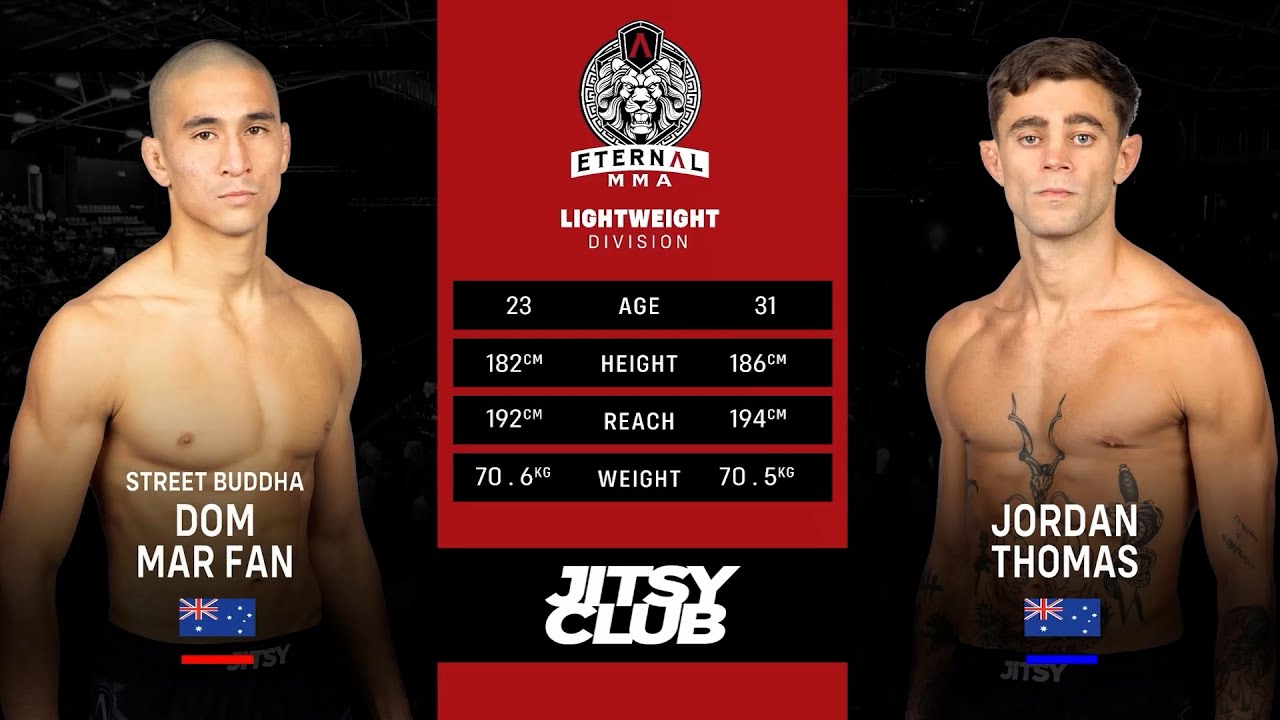 EEternal MMA 77: Dom Mar Fan VS Jordan Thomas | FULL FIGHT