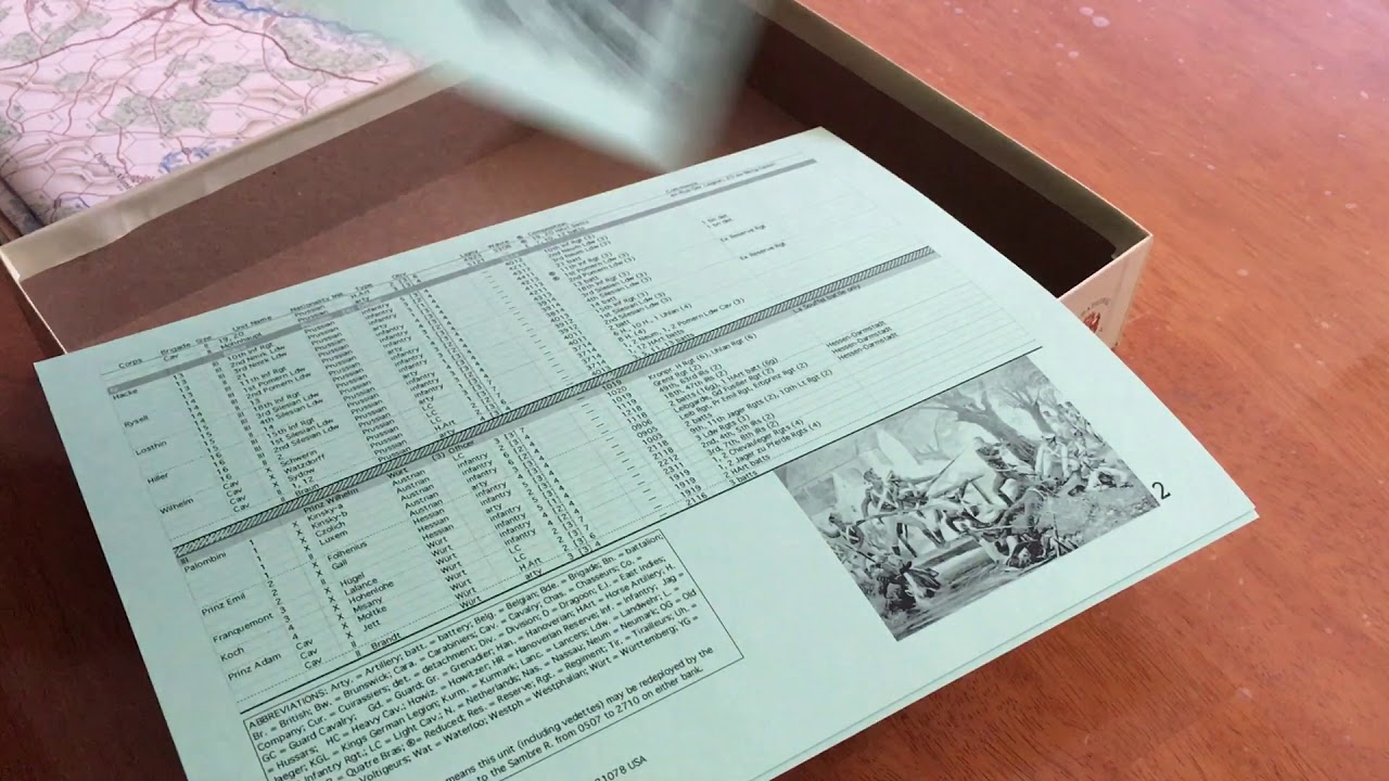 Napoleon's Last Gamble Unboxing OSG - Campaign of the Hundred Days