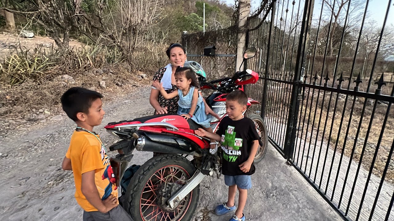 De Camino a Reparar la MOTO!!!pesca en el río torola 
