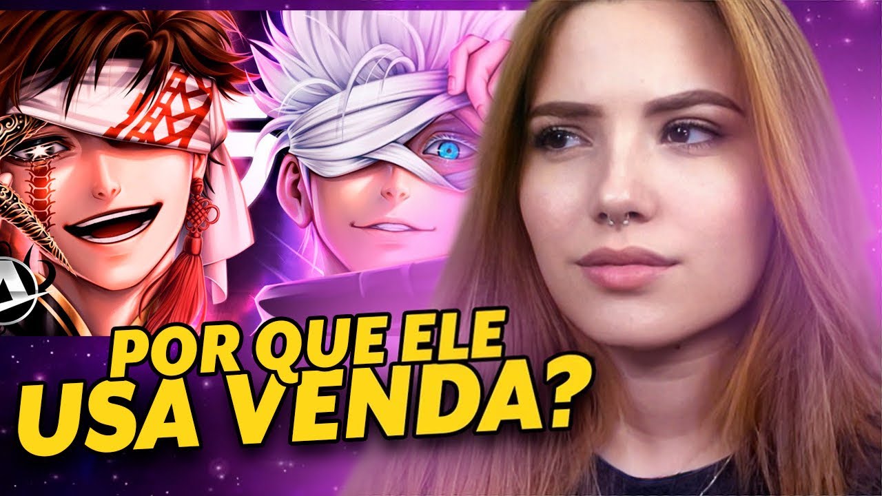 (ELES SÃO FOD@S) REAGINDO ao ♪ OLHOS VENDADOS | GOJO E QIN SHI HUANG | AniRap e VMZ