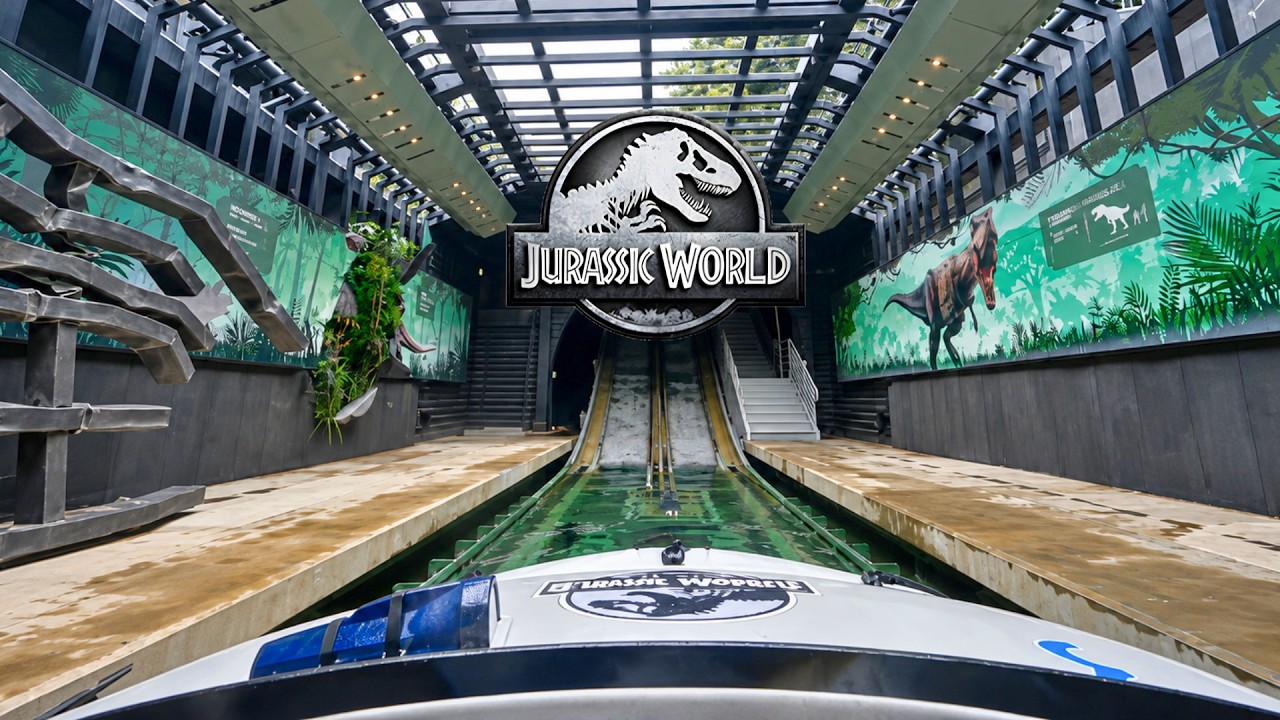 Jurassic World: The Ride &mdash;2026 POV&mdash; Universal Studios Hollywood | 4K 60FPS