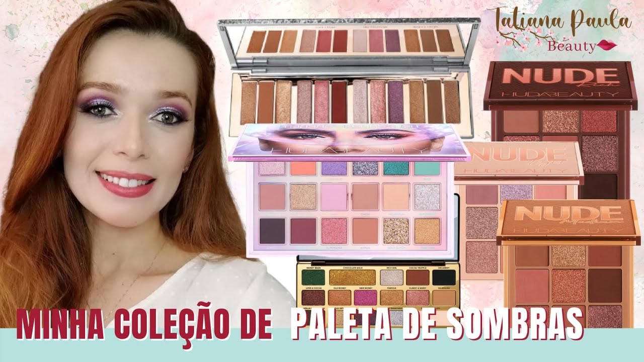 Minha coleção de PALETAS de SOMBRAS