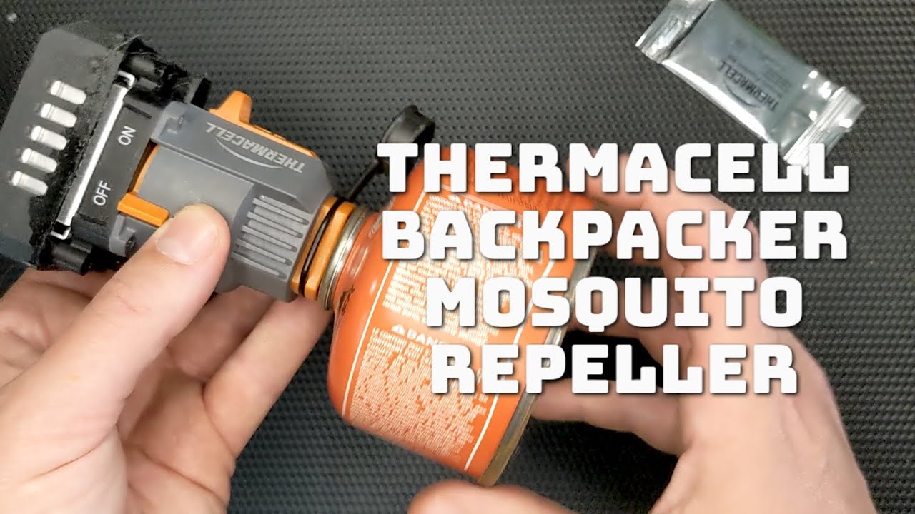 Cheap and awesome way to repel mosquitoes!! ThermaCELL Backpacker Mosquito Repeller!!!