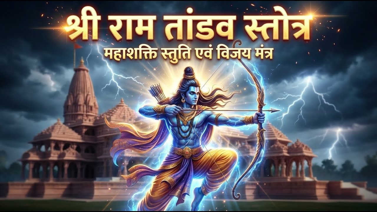 श्री राम तांडव स्तोत्रम्  | Shri Ram Tandav Stotram | Powerful Ram Stotra | Powerful Mantra 2026