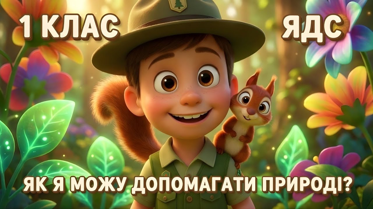 Як я можу допомагати природі? #ЯДС #1Клас #ДітиУкраїни