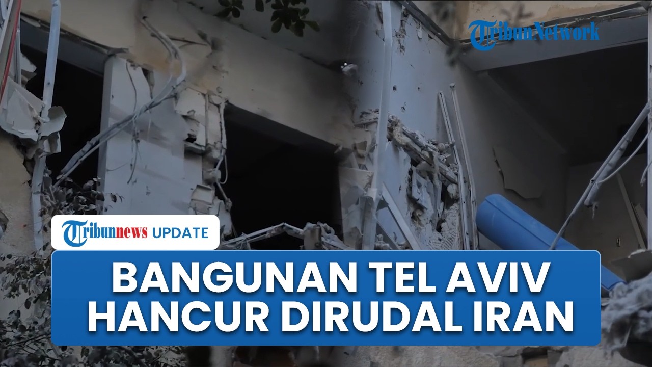 Dihujani Rudal Iran, Apartemen hingga SPBU Tel Aviv Hancur seusai Pertahanan Israel Gagal Mencegat