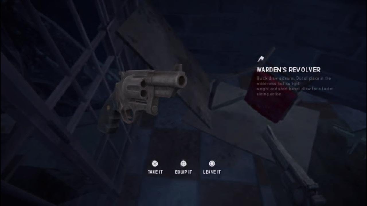 The Long Dark Warden Revolver Location #1